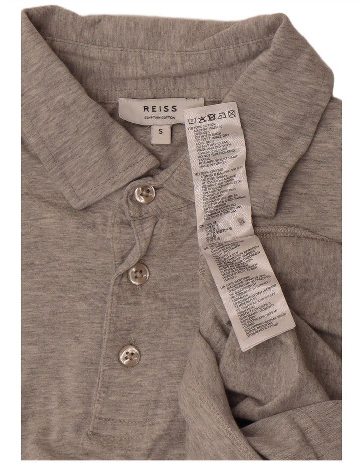 Reiss muška polo majica, mali sivi flekasti pamuk