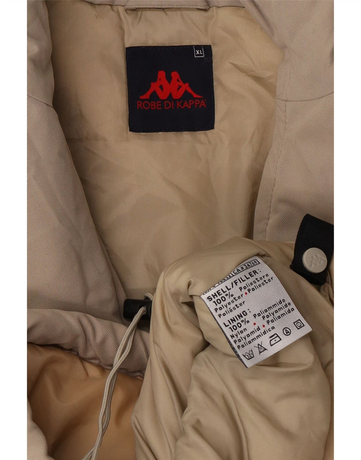 Kappa muška podstavljena jakna UK 42 XL bež poliester