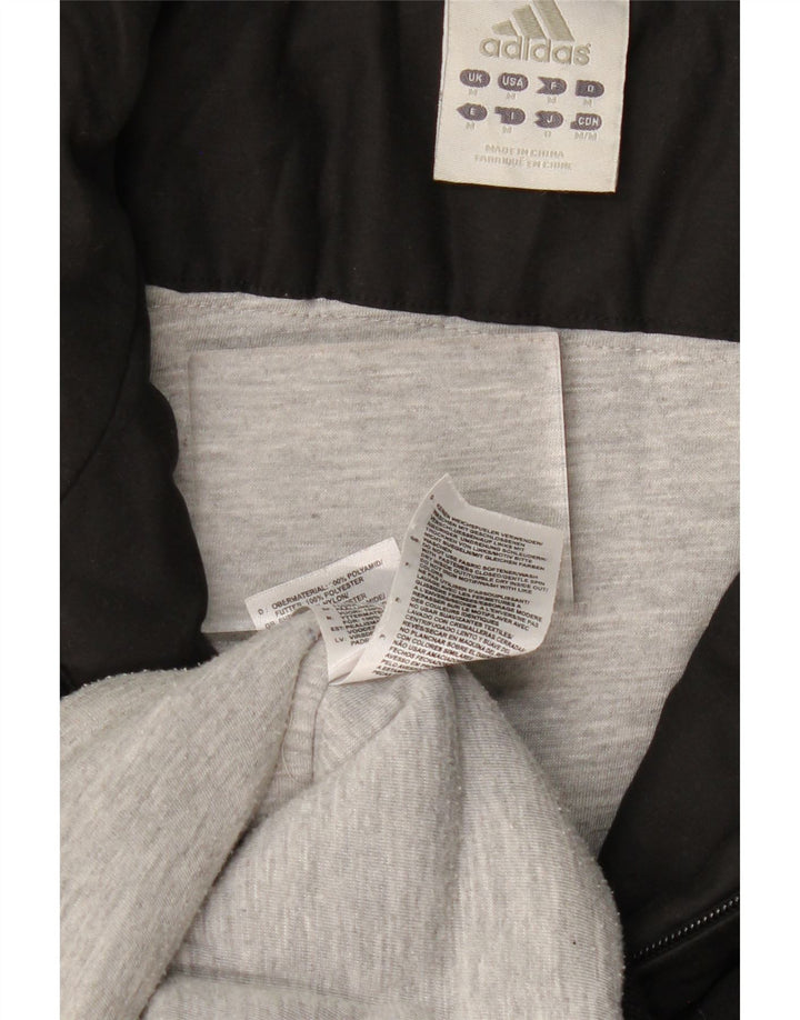 ADIDAS muška grafička bomber jakna UK 38 Srednje crni poliamid