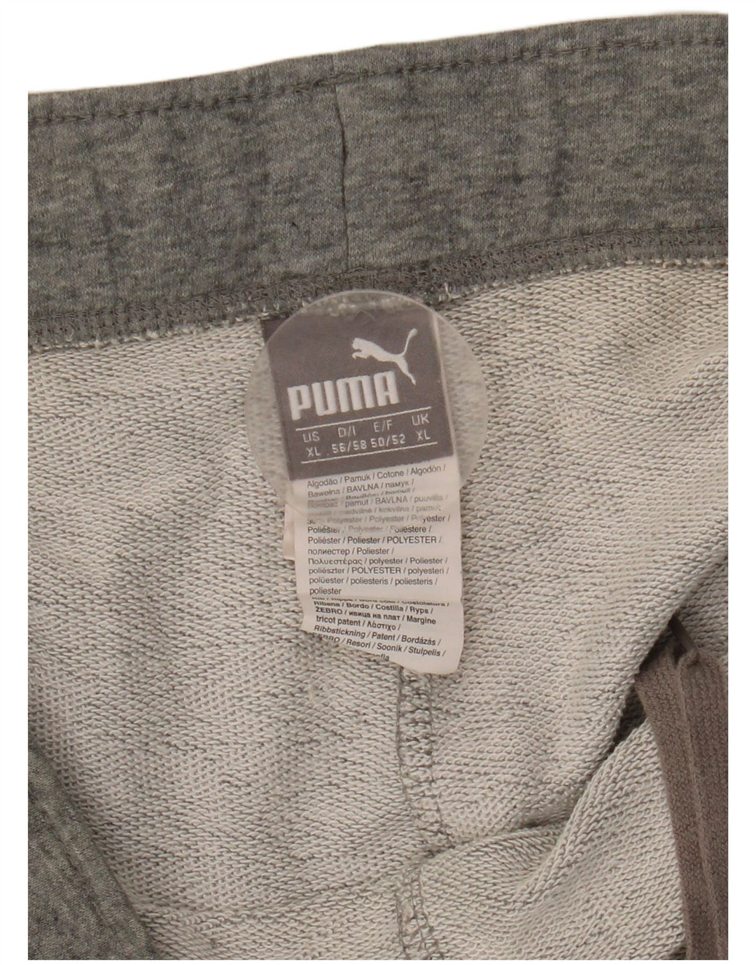 Puma muške sportske kratke hlače XL sivi pamuk