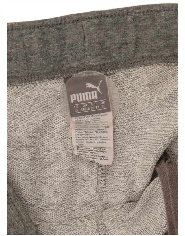 Puma muške sportske kratke hlače XL sivi pamuk