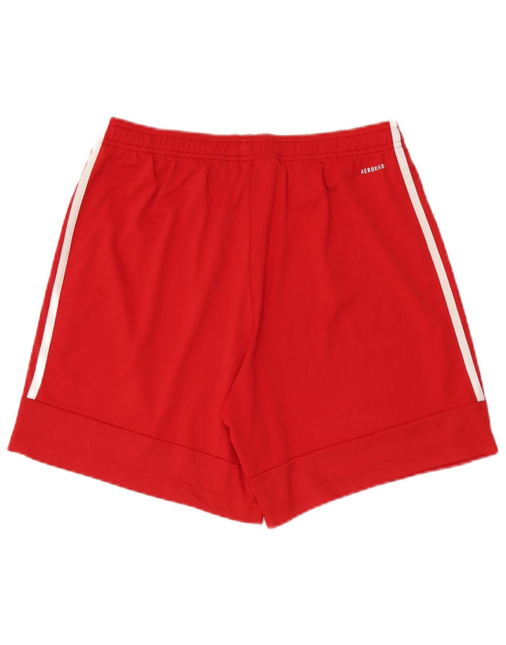 Adidas muške sportske kratke hlače Aeroready srednje crvene boje od poliestera