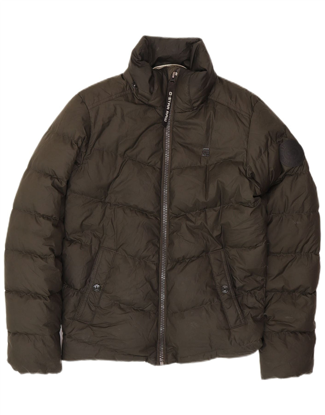 G-STAR muška široka podstavljena jakna UK 34 XS kaki