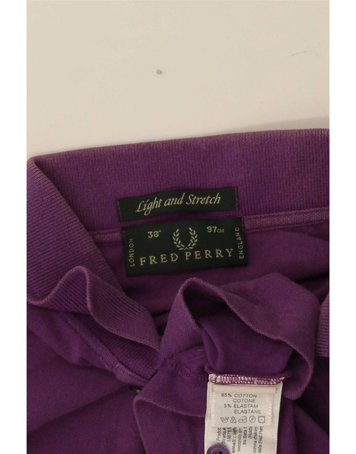 Fred Perry muška polo majica mala ljubičasta pamuk