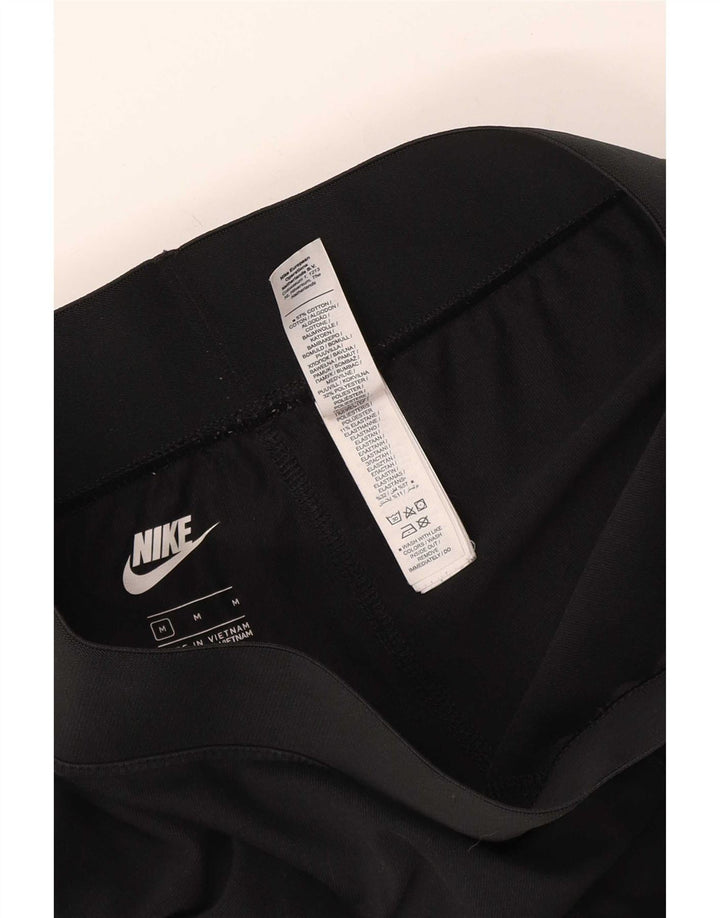 Nike ženske grafičke tajice UK 12 Srednje crni poliester