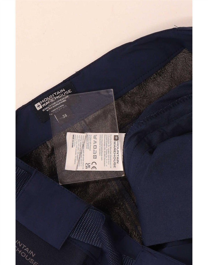 Mountain Warehouse Muške Cargo kratke hlače W34 veliki tamnoplavi poliester