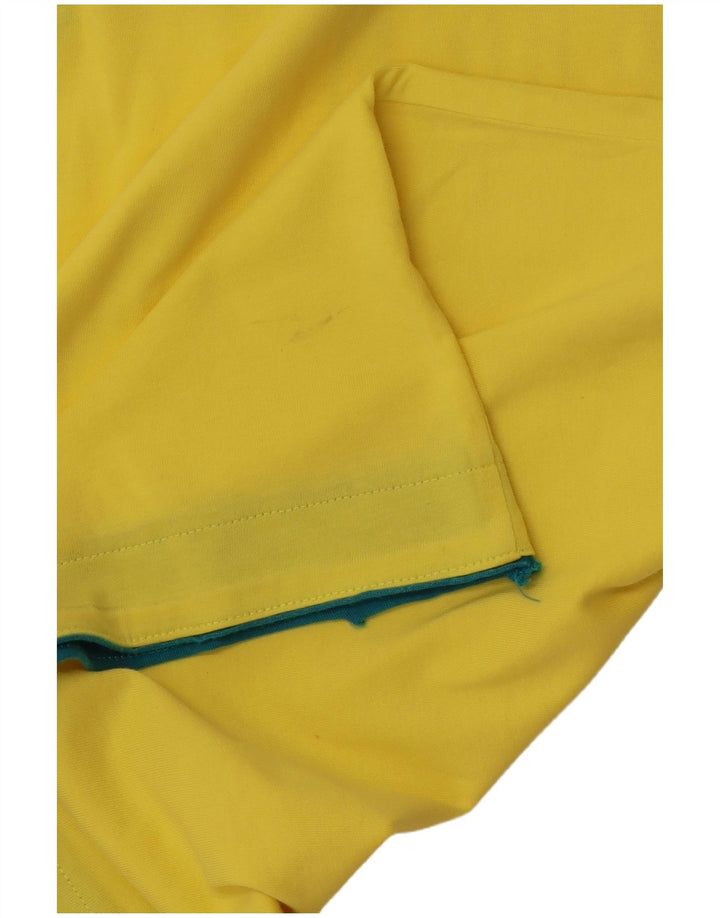 NIKE Boys Graphic Vest Top 12-13 Year Large Yellow