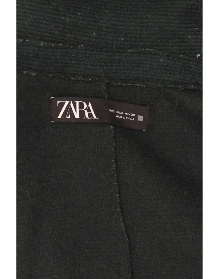 Zara ženski kaput s dvostrukim kopčanjem UK 10 Small Green