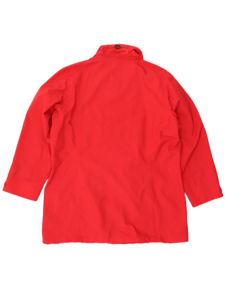Schoffel ženska kišna jakna UK 20 2XL crveni poliester