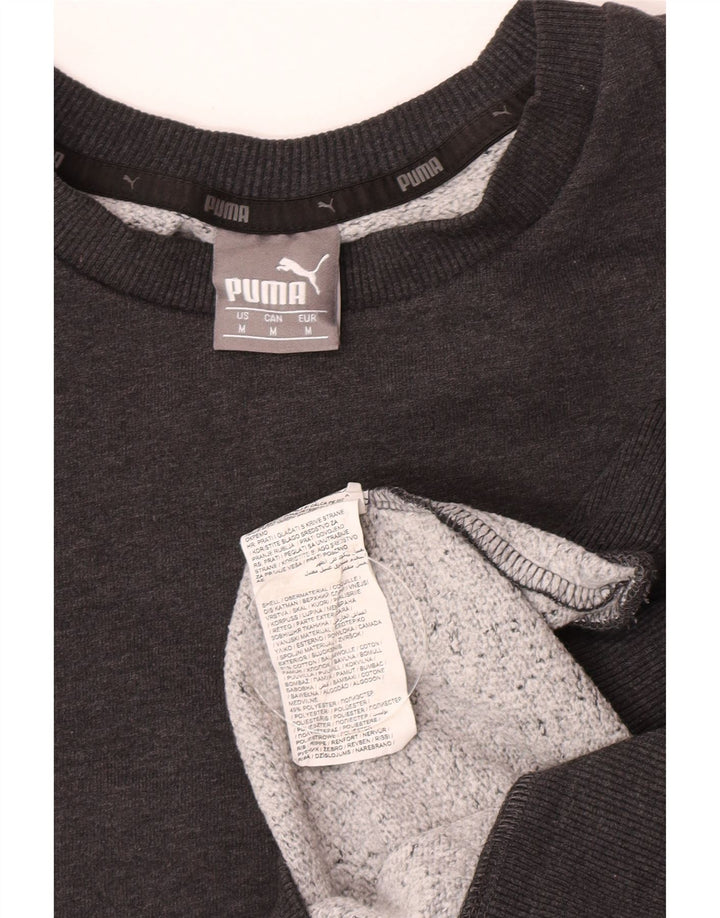 Puma muška majica srednje sivi pamuk