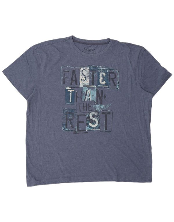 ARIZONA Muška majica kratkih rukava s grafičkim motivima 3XL tamnoplavi pamuk