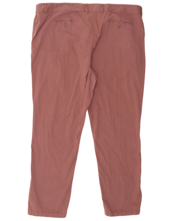 Marks & Spencer ženske uske chino hlače UK 22 3XL W42 L29 Ljubičasta