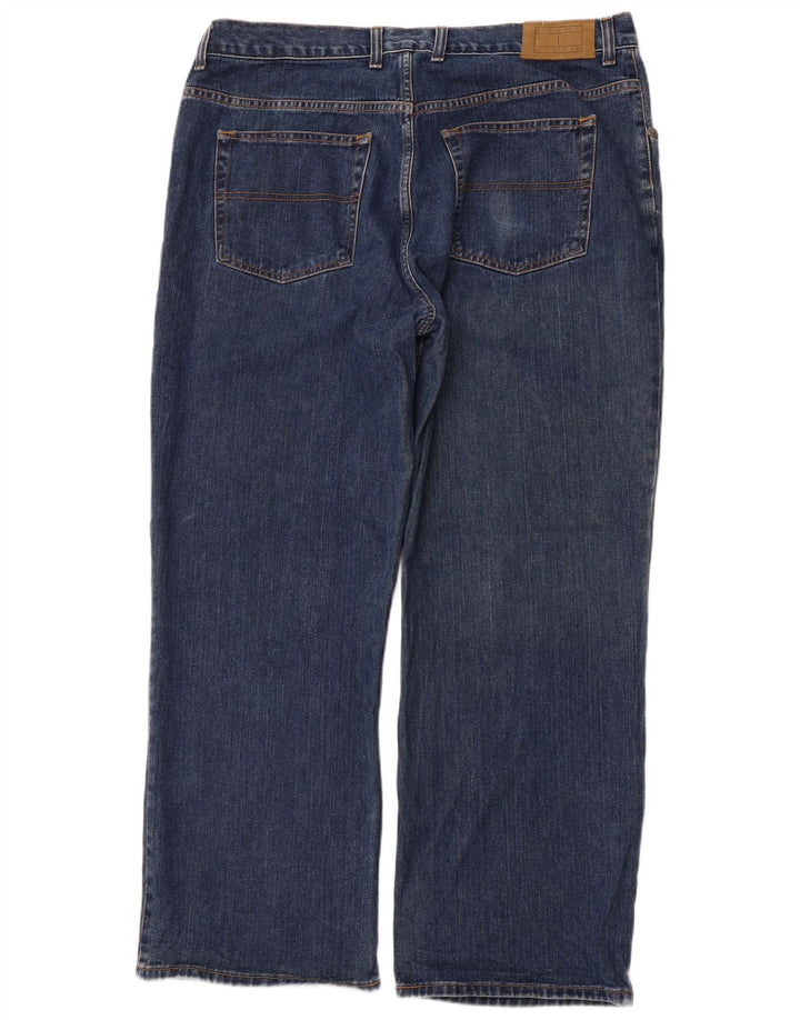 TOMMY HILFIGER Muške ravne traperice W40 L32 Plavi pamuk