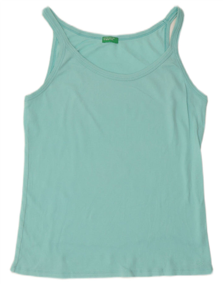 Benetton ženski Cami Top UK 10 malih tirkiznih