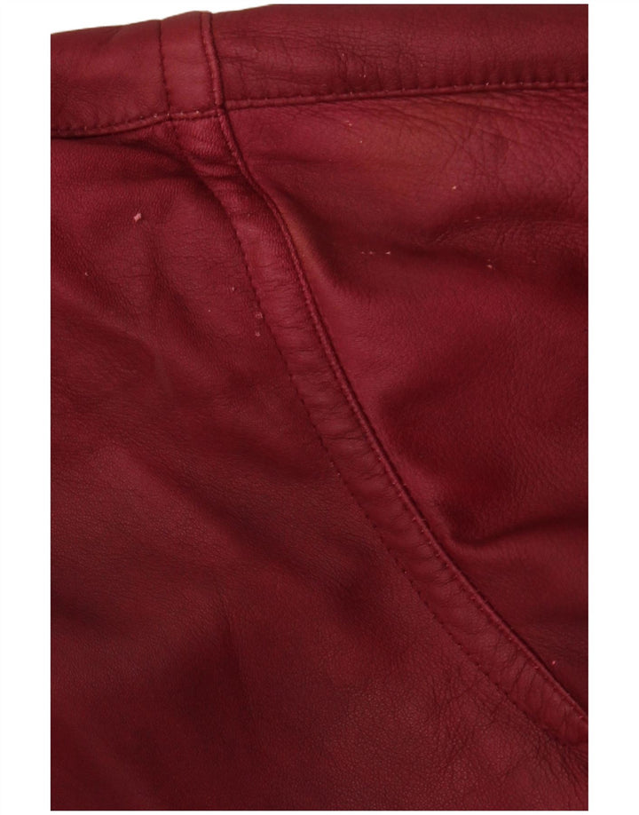 Vintage ženska prevelika parka jakna s kapuljačom EU 48 2XL kestenjaste boje