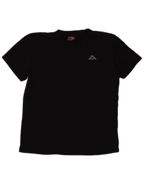 Kappa ženska majica kratkih rukava 2XL crni pamuk