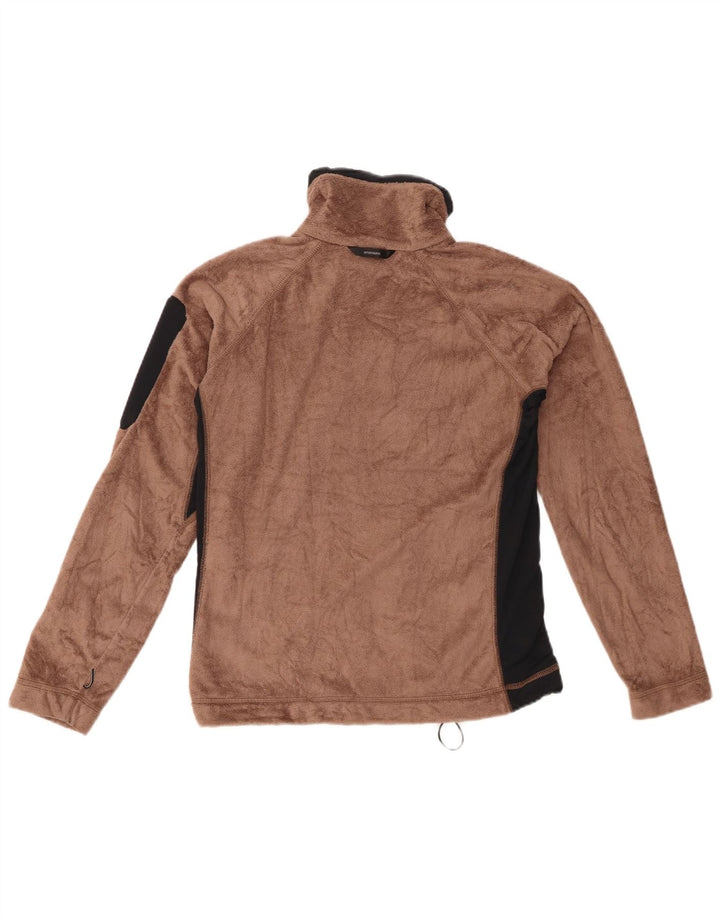 COLUMBIA Ženska jakna od flisa UK 10 Small Brown Colourblock Poliester