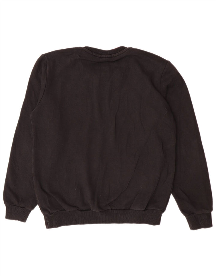 Adidas Boys Graphic Sweatshirt Džemper 11-12 godina srednje crni pamuk