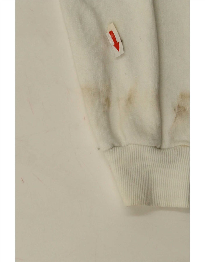 Zara ženski džemper prekomjerne majice s grafičkim motivima UK 10 Small White