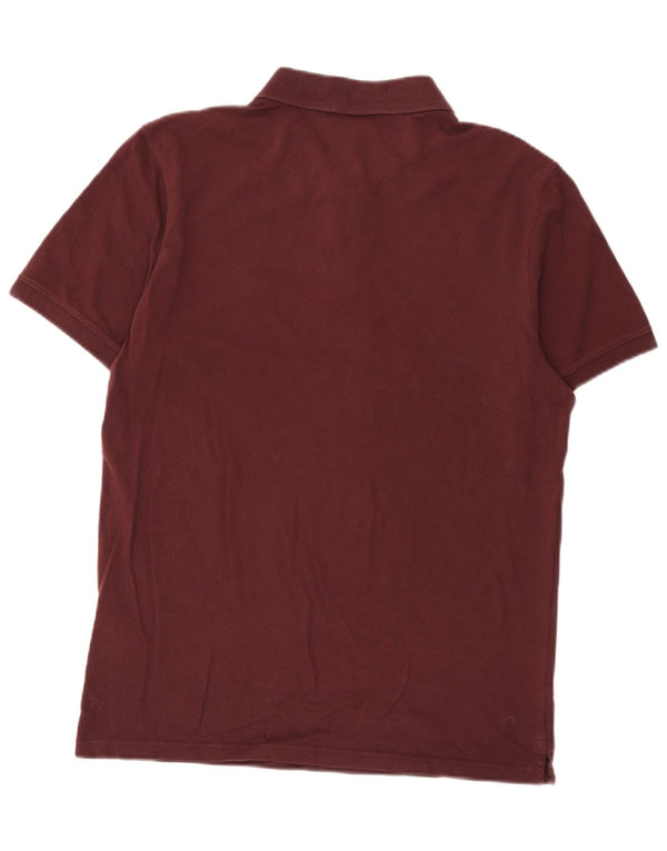 Lyle & Scott muška polo majica velika tamnocrvena pamuk