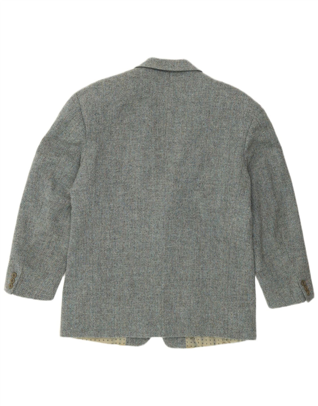 HUGO BOSS Muška jakna sa 2 gumba IT 52 XL Plava riblja kost Nova vuna