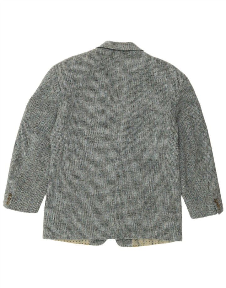 HUGO BOSS Muška jakna sa 2 gumba IT 52 XL Plava riblja kost Nova vuna