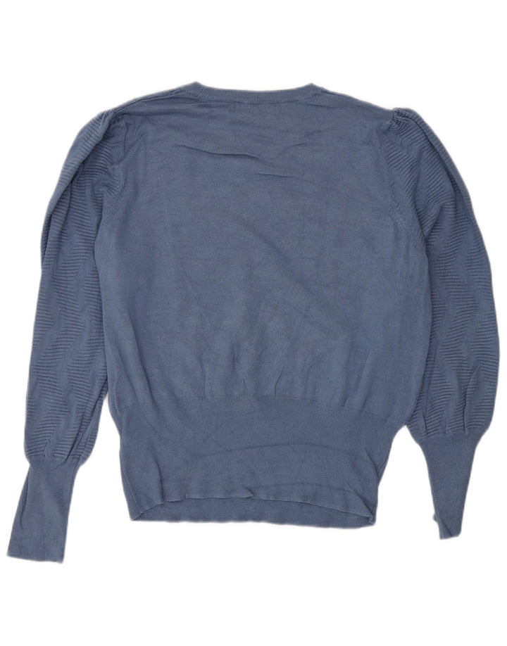 Marks & Spencer ženski džemper s okruglim izrezom UK 16 Large Blue