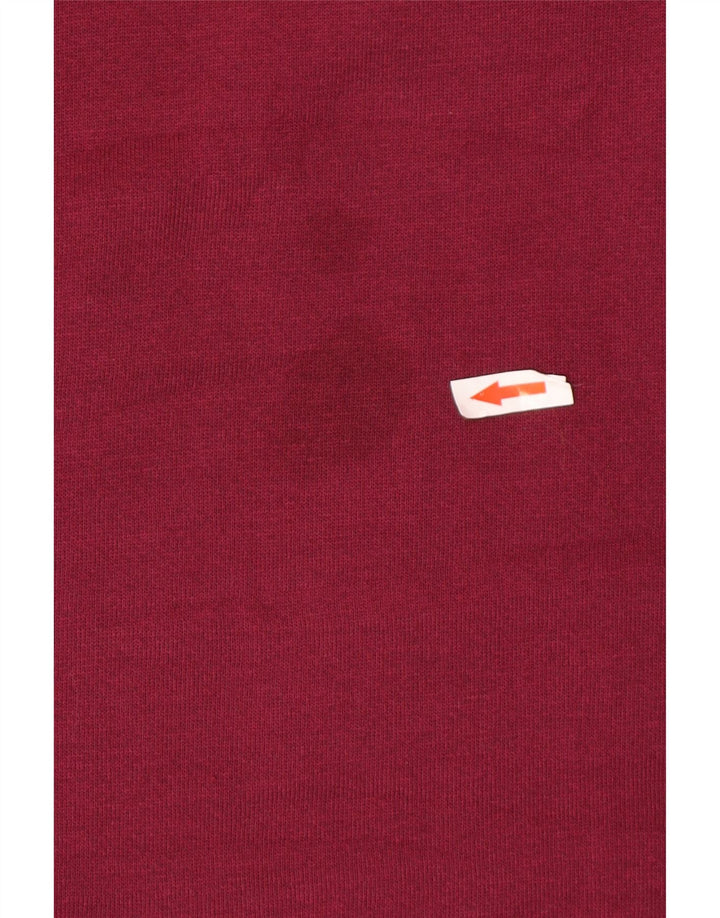 Russell atletska muška majica s kratkim rukavima XL, tamnocrveni pamuk