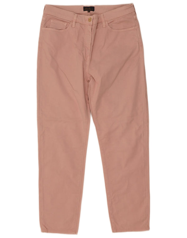 Luisa Spagnoli Ženske ravne ležerne hlače IT 46 Large W32 L27 Pink