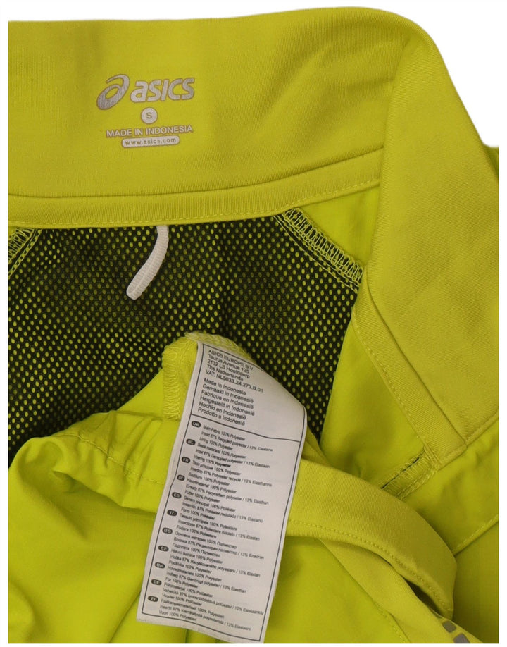 Asics muška trenirka Gornja jakna mala zelena poliester