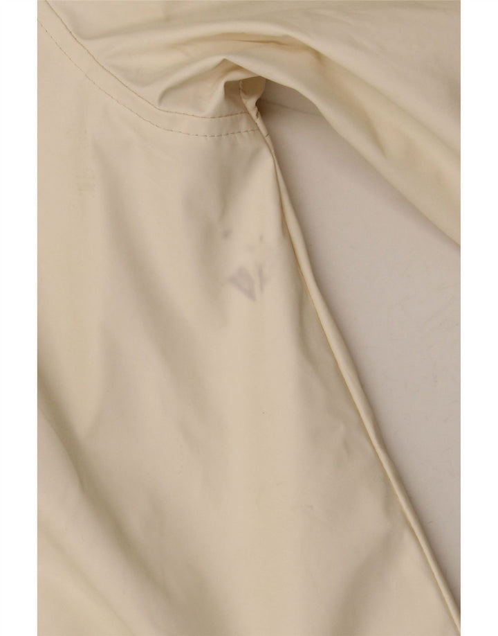 Topshop ženska velika kišna jakna s kapuljačom UK 10 Small Off White