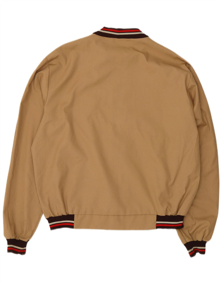 VINTAGE muška bomber jakna IT 48 srednje bež pamuk