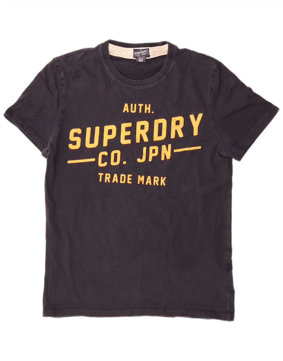 Superdry muška grafička majica kratkih rukava Srednji crni pamuk