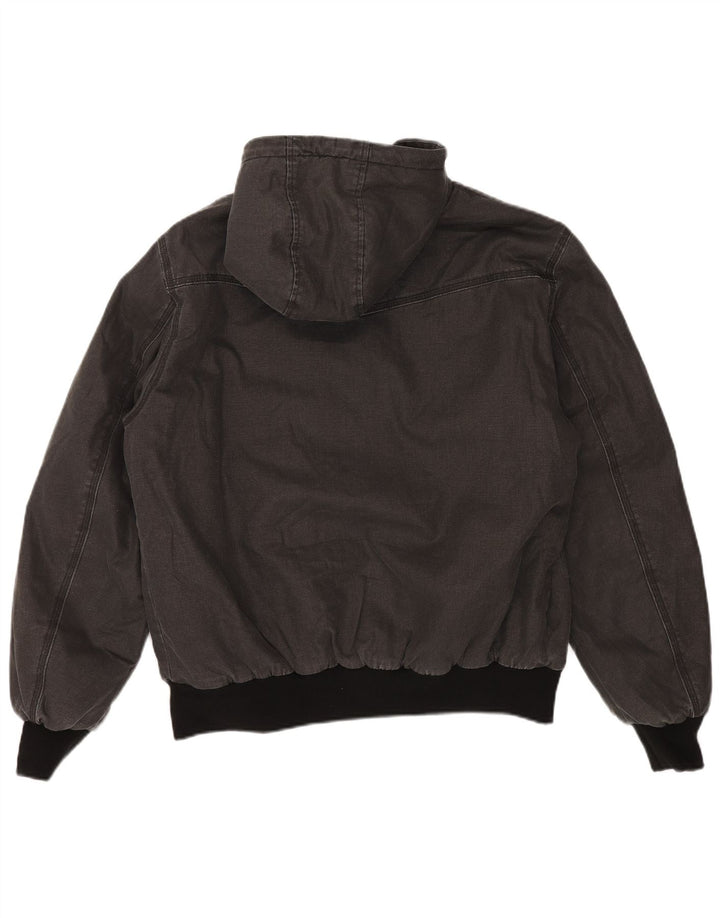 SUPERDRY muška Sherpa jakna s kapuljačom UK 42 XL sivi pamuk