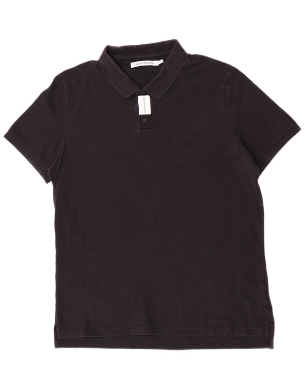 Calvin Klein Jeans muška polo majica 2XL crni pamuk
