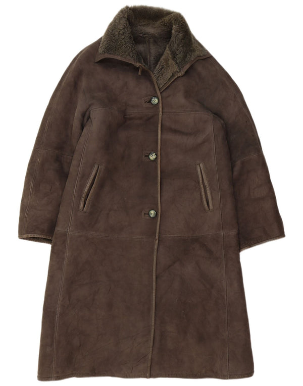 Vintage ženski kaput od šišmiša IT 42 srednje sive šištre