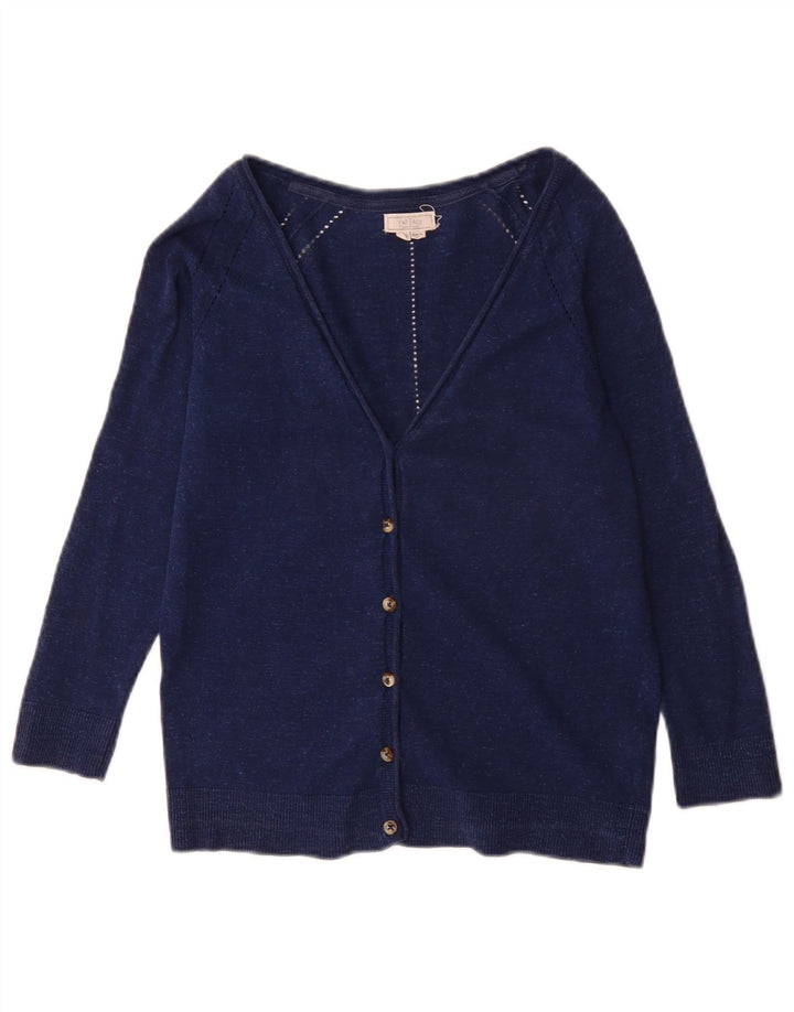 Fat Face ženski kardigan pulover UK 8 Small Blue