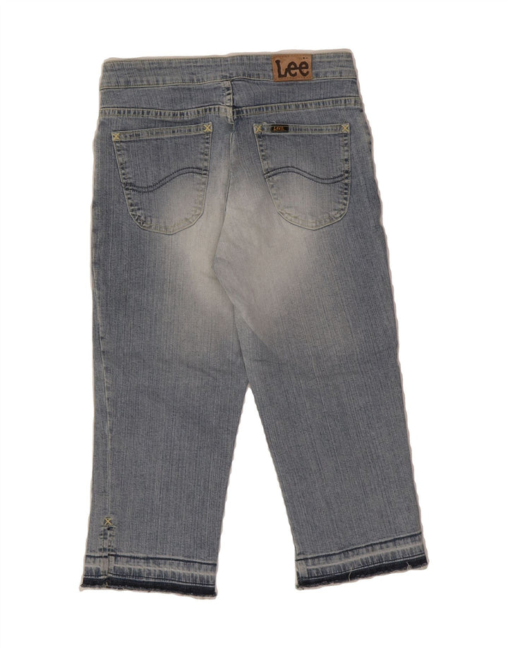 LEE Womens Capri Jeans W28 L19 Blue Cotton Vintage Lee and Second-Hand Lee from Messina Hembry 