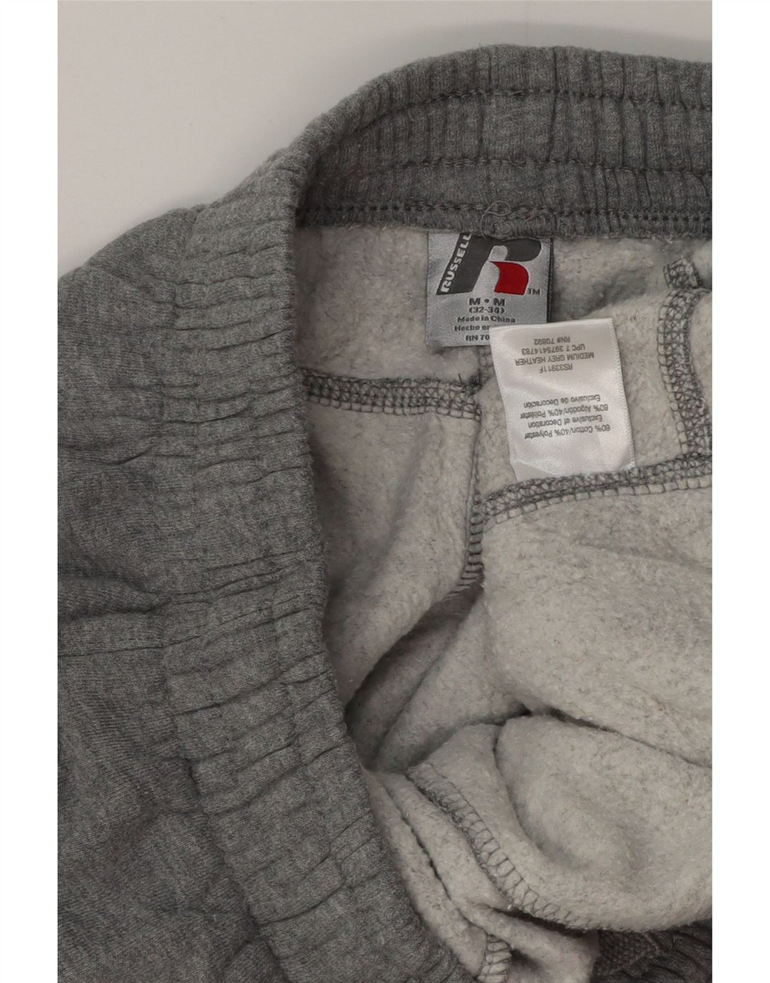 RUSSELL ATHLETIC muške trenirke, srednje sive pamučne hlače