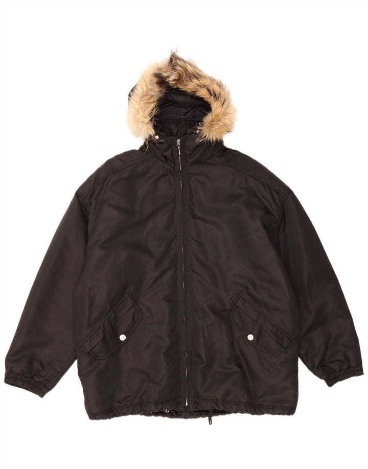 COLMAR muška vjetrovka s kapuljačom UK 42 XL crni poliamid