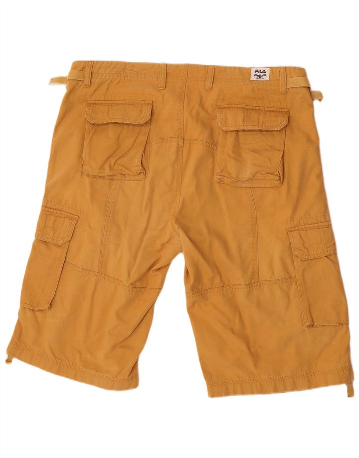 Fila muške kargo kratke hlače W40 XL žuti pamuk