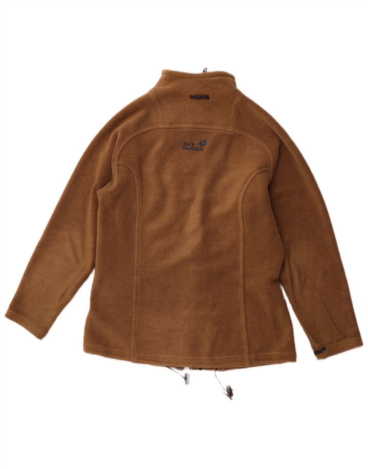 JACK WOLFSKIN Prevelika ženska jakna od flisa UK 6 XS smeđa