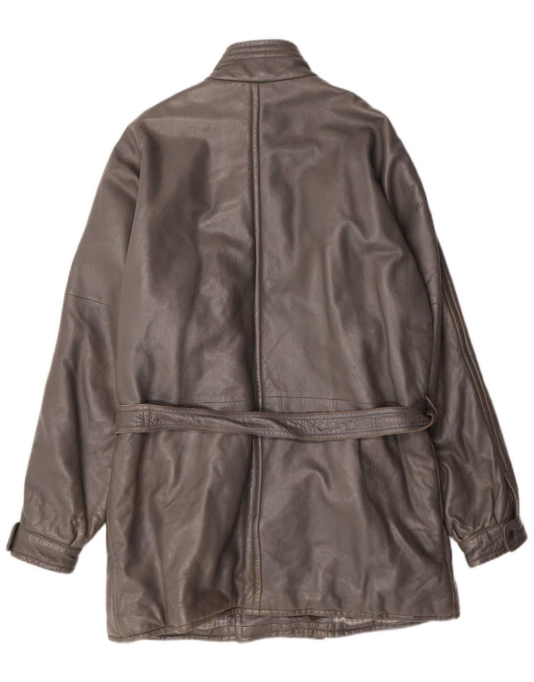 DRESSCO muški kožni kaput IT 54 2XL siva koža