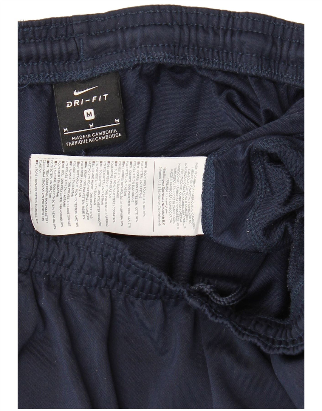 NIKE muške Dri Fit hlače za trenirku Srednje tamnoplavi poliester