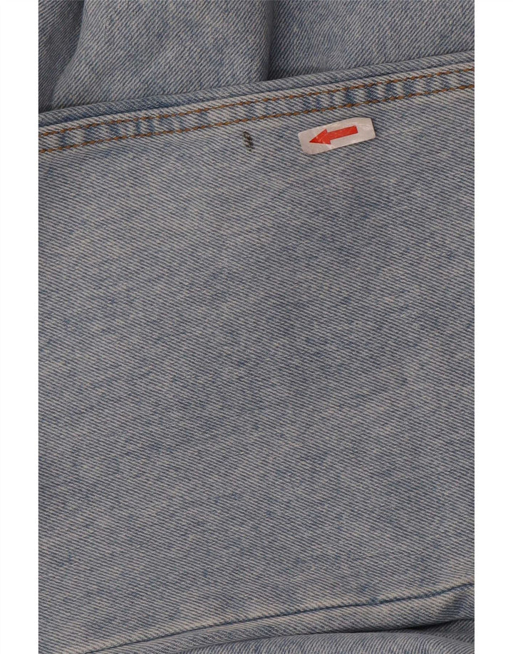 Wrangler muške ravne traperice W36 L30 plavi pamuk