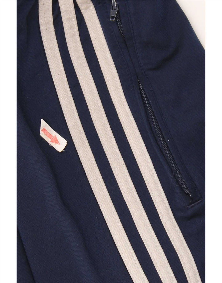 Adidas muške hlače od trenirke male tamnoplave poliesterske