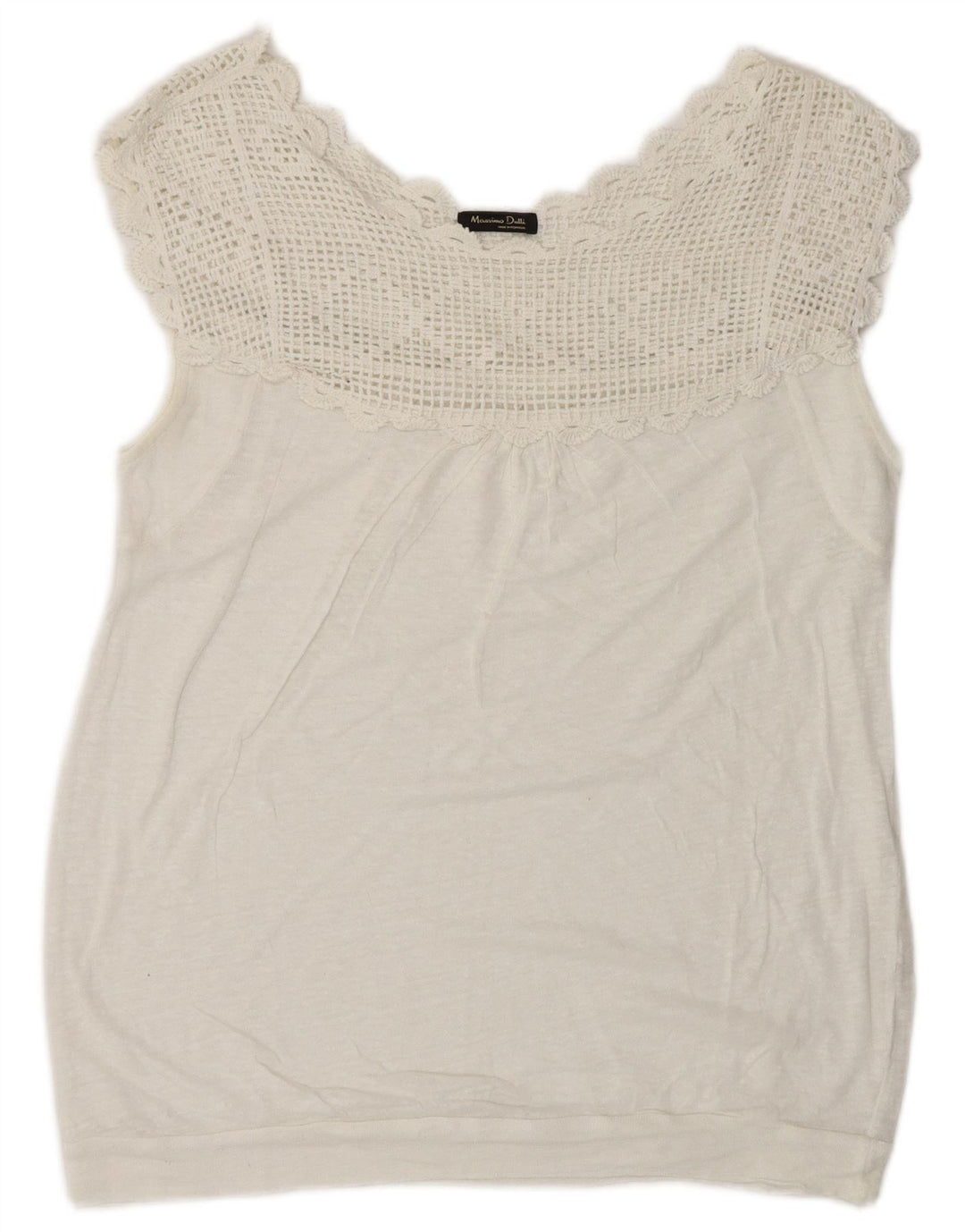 Massimo Dutti Ženska majica bez rukava UK 16 Large White