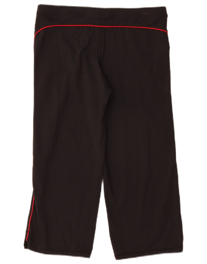 NIKE ženske hlače za trenirku UK 10/12 Male crne najlonske hlače