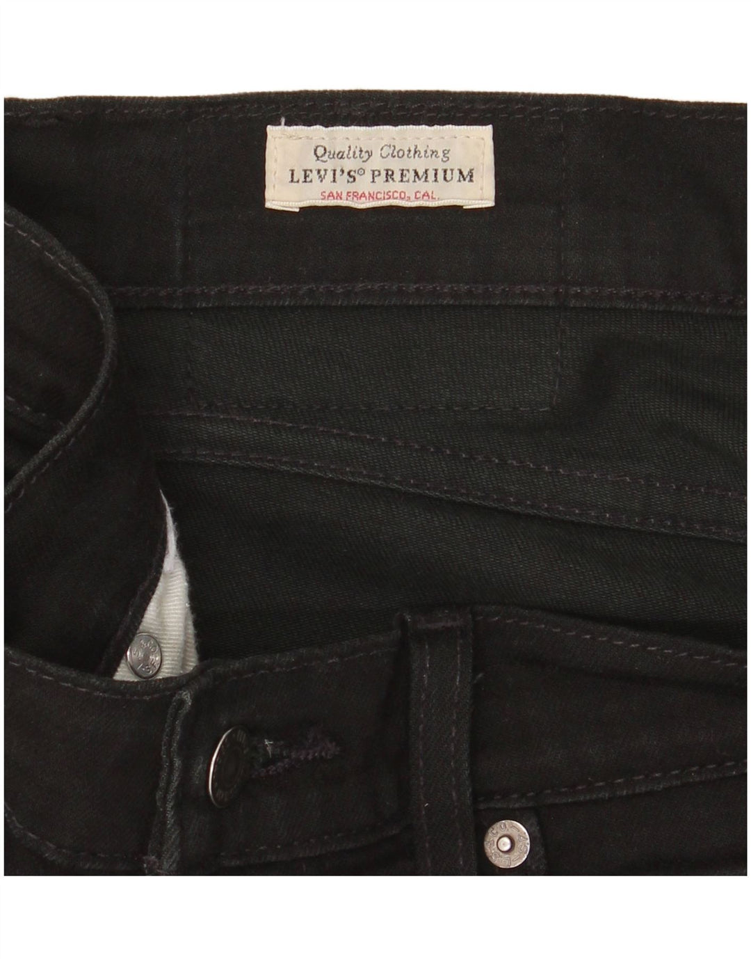 Levi's muške 511 uske traperice W31 L32 crne