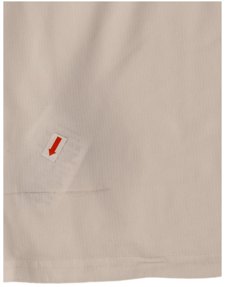 ADIDAS muška Climacool majica kratkih rukava, mali, sivo bijeli poliester